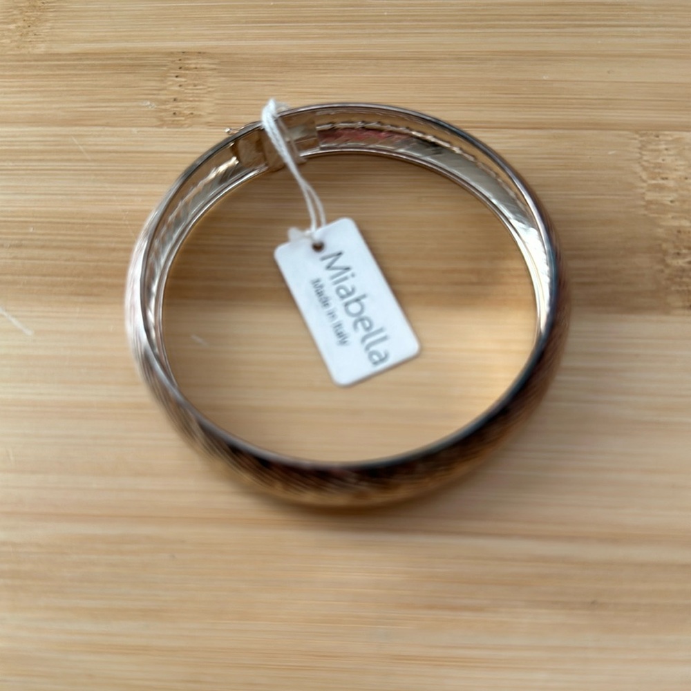 🤩Beautiful Miabella Italian Bracelet! NEW with Tag! Marked 925 Italy.